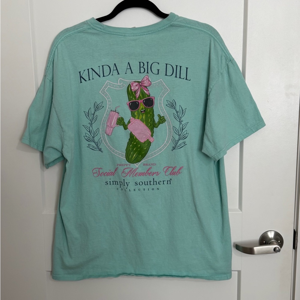 Simply Southern Mint Green Graphic T-Shirt CL